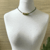 three bead cord necklace