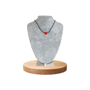 Ceramic Heart Pendant Necklace